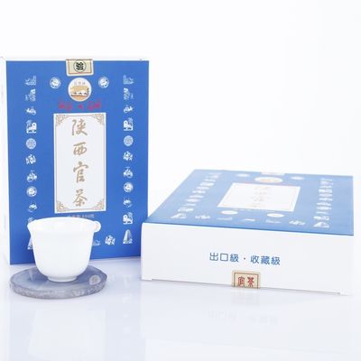 Organic Dark Tea Traditional Shaanxi Official Tea with Handmade Processing Type and Easy Brewing Instructions