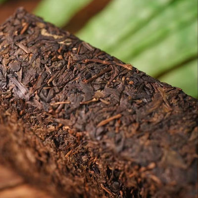 Handmade Organic Fu Zhuan Dark Tea Brick Traditional Craft Long-term Shelf Life Chinese Organic