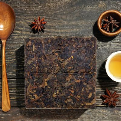 Hot Chinese Black Tea Flat Tummy Tea for Health Ancient Process from Xi'an Selected Natural Raw Materials Address Xi'an