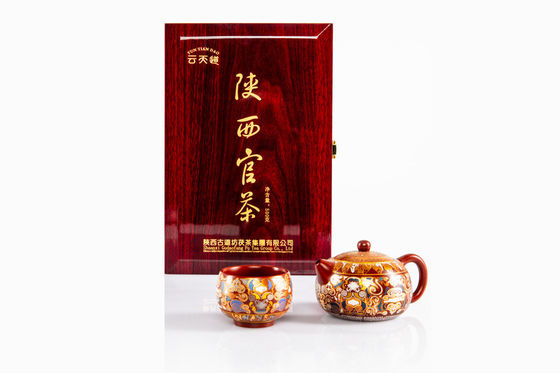 Fermented Style Flat Tummy Tea Weight Loss Tea Gift Box Set Customized Chinese Tea in Elegant Presentation 500g