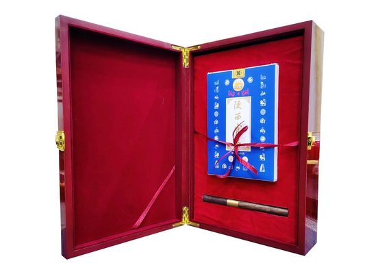 Chinese Traditional Shaanxi Official Tea Gift Set Handmade Pressed Weight Loss Tea for Liver and Kidney Age 5-10 Years