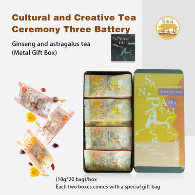 200g Healthy Tea Ginseng and Astragalus Tea for Christmas Gift in Bagged Style