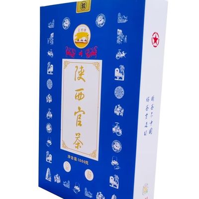 Specialty Organic Fermented Golden Flower Black Tea 1000g Shaanxi Official Health Tea Dark Tea Promotion