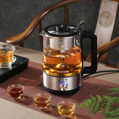 OUMETE Spray Steam Thermostatic Teapot Glass Kettle OMT-PC1020 The Perfect Combination of Health and Style