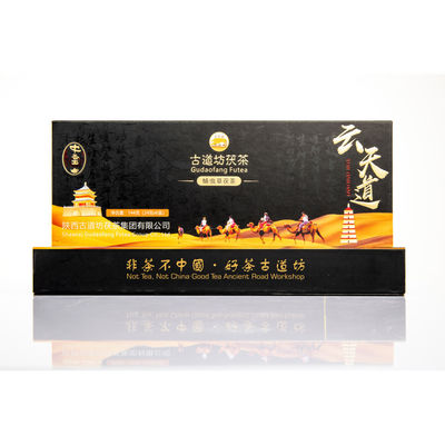 Xi'an Natural Dark Tea Brick Compressed with Mellow Fu Tea Leaves and Performance