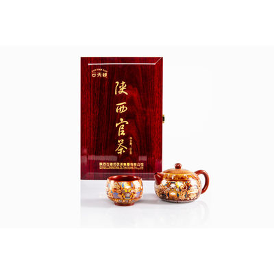 Compressed Tea Style 0.5kg Weight Competitive Official Tea Different Flavors 100% Pure Dark Tea Set Gift Box