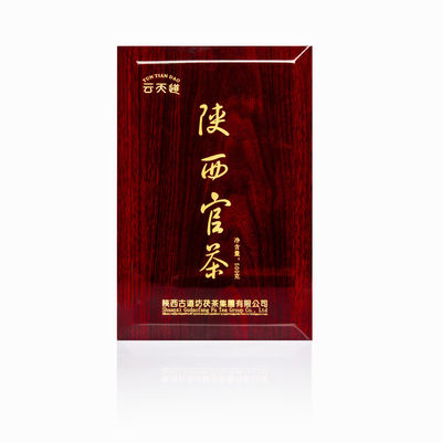 Square Shape Compressed Dark Tea Brick with and Compressed Design from Shaanxi