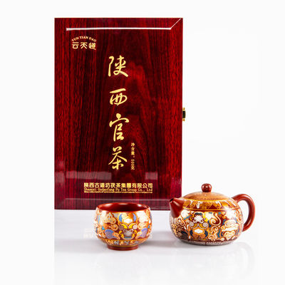 Square Shape Compressed Dark Tea Brick with and Compressed Design from Shaanxi