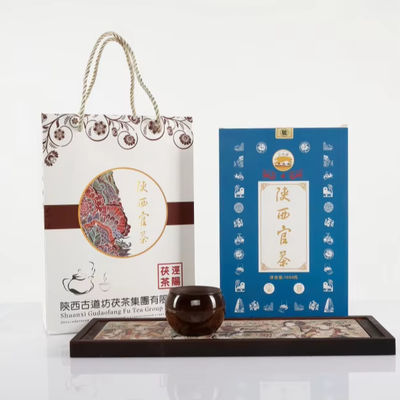 Natural Handmade Dark Fu Brick Tea Traditional Craft 1000g with Long-term Shelf Life and Traditional Processing