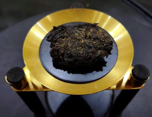 Large Stock Quantity Fuzhuan Gloden Flower Dark Tea Ten-year-old Tea with Competitive and Long-term Shelf Life