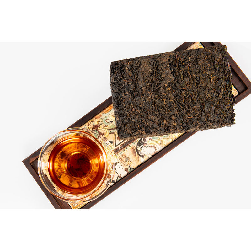 Organic Dark Tea Traditional Shaanxi Official Tea with Handmade Processing Type and Easy Brewing Instructions