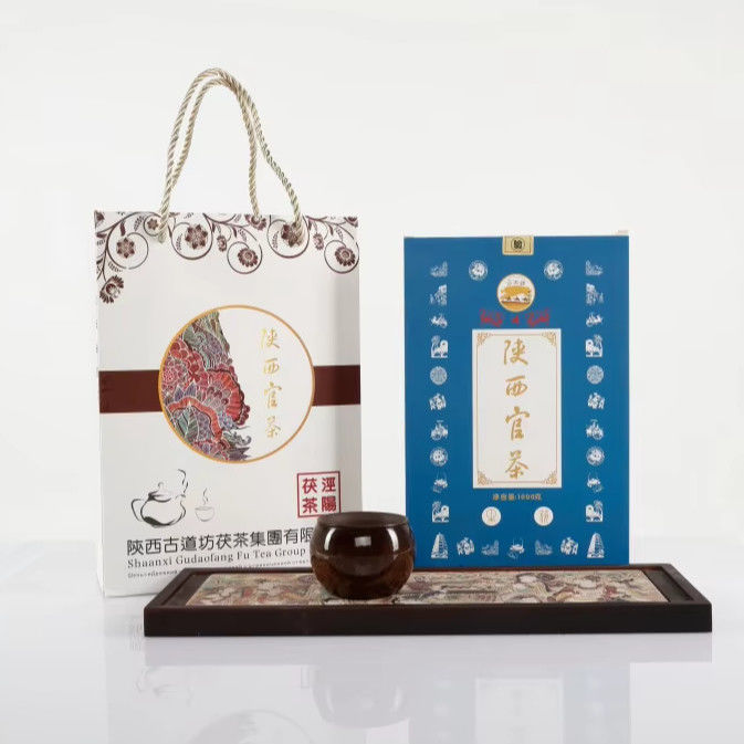 Handmade First Grade Dark Tea Processing Type and Content 1000g Jingyang Fu Tea with Strong Aroma