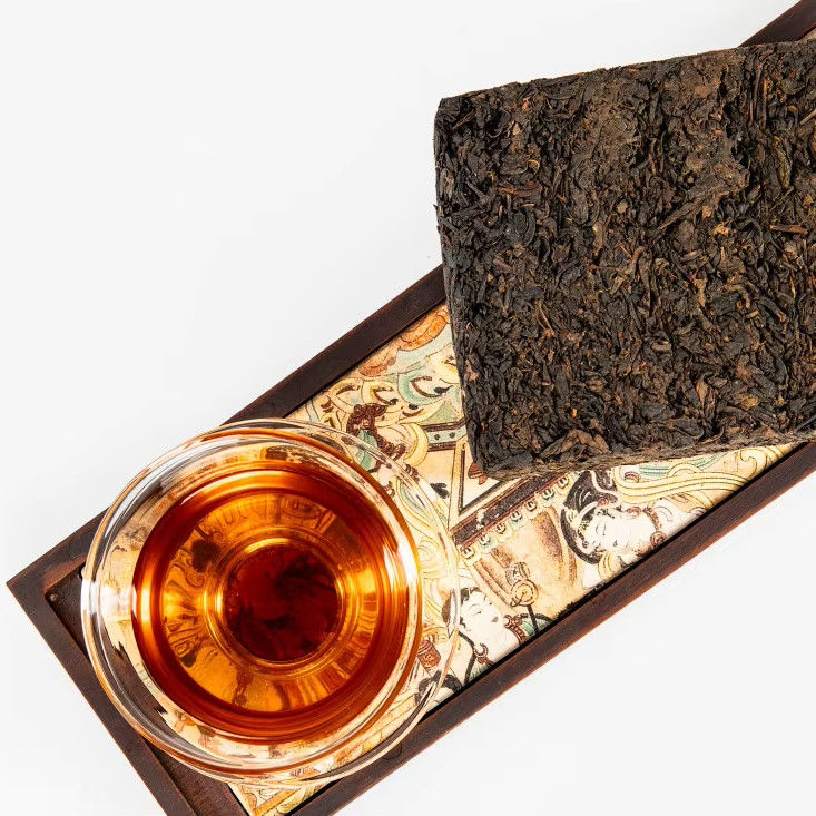 Dark Tea for Friends and Relatives Official Tea from Shaanxi's Address 0.5kg Slimming Tea