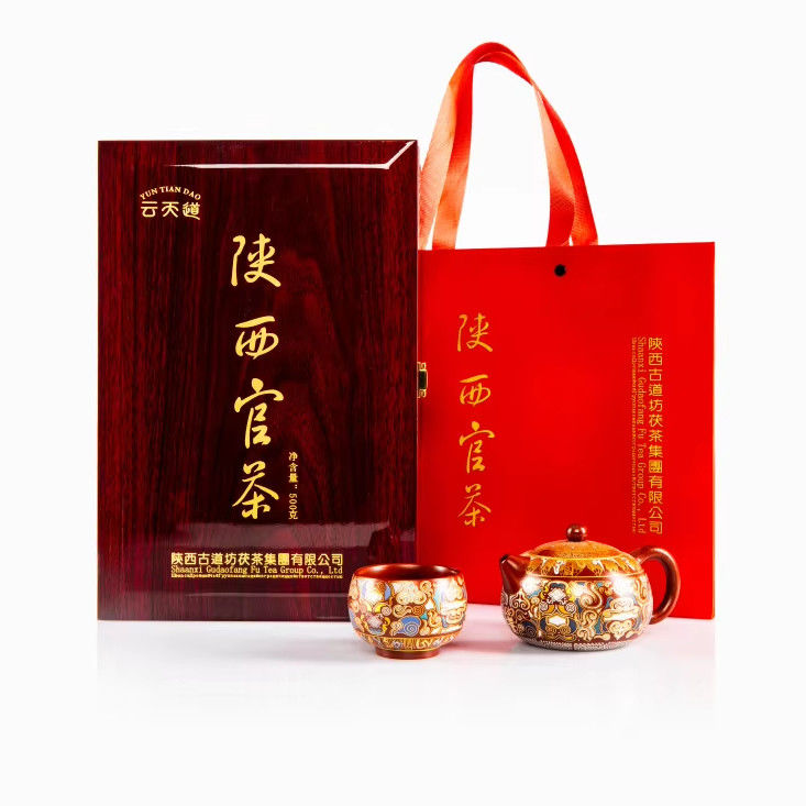 Organic Chinese Detox Tea Exquisite Flavor Tea in End Gift Box Packaging Long-Term Shelf Life and Suitable Storage Conditions
